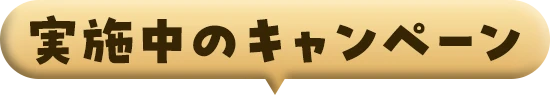 実施中のキャンペーン