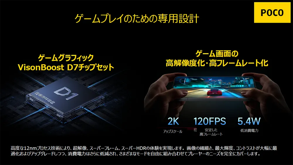 ゲームプレイのための専用設計