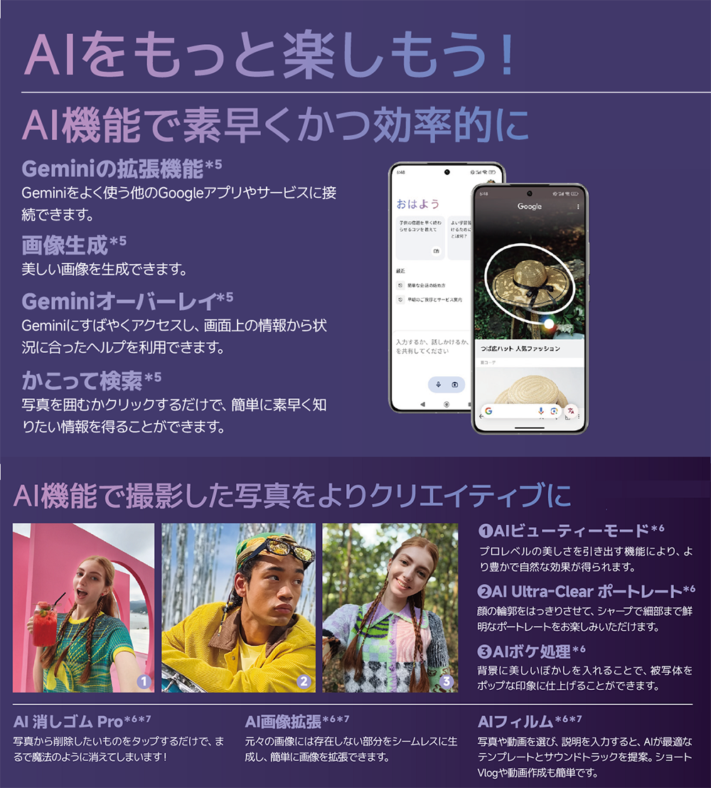 AIをもっと楽しもう！AI機能で素早くかつ効率的に